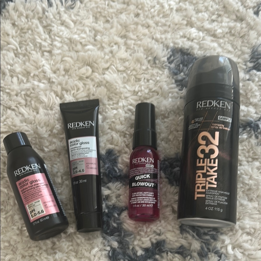 Redken travel size products